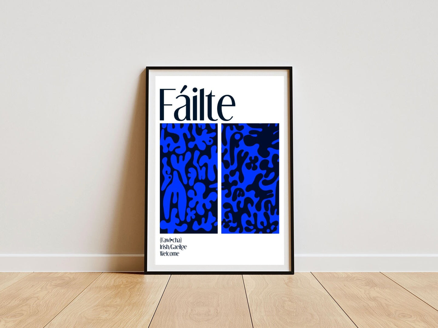 Fáilte / Welcome - Irish Language Print