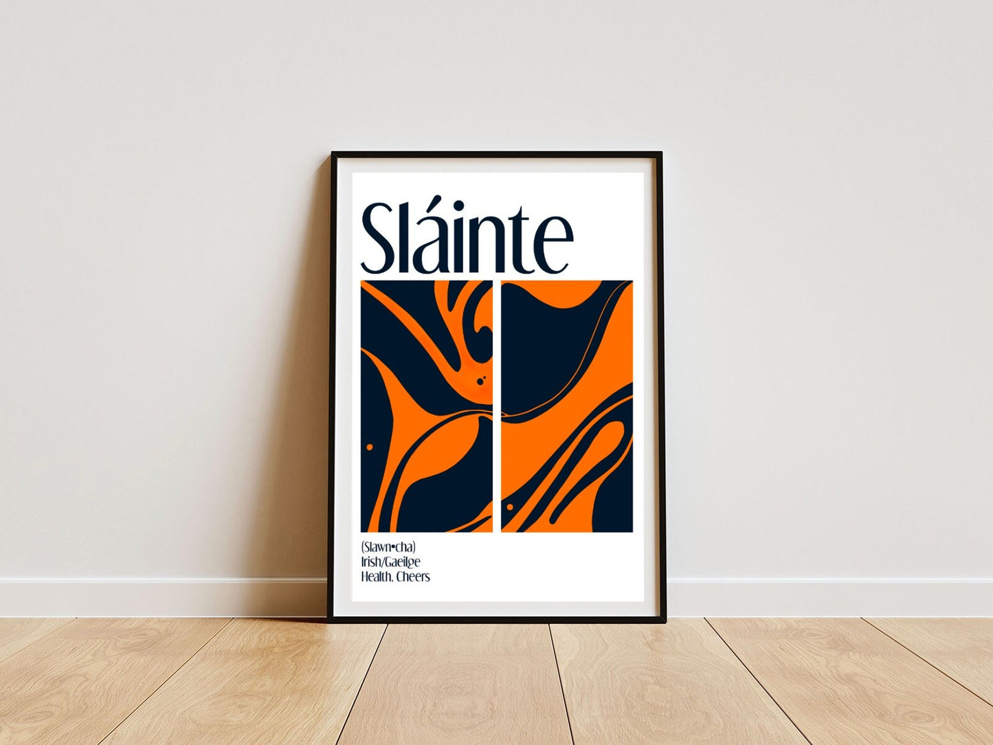 Sláinte / Cheers - Irish Language Print