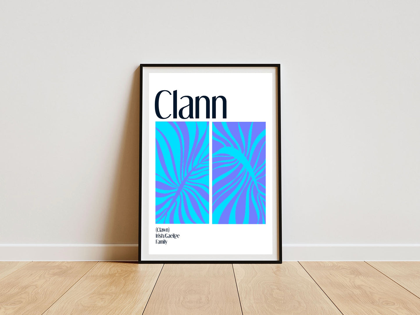 Clann / Family - Irish Language Print