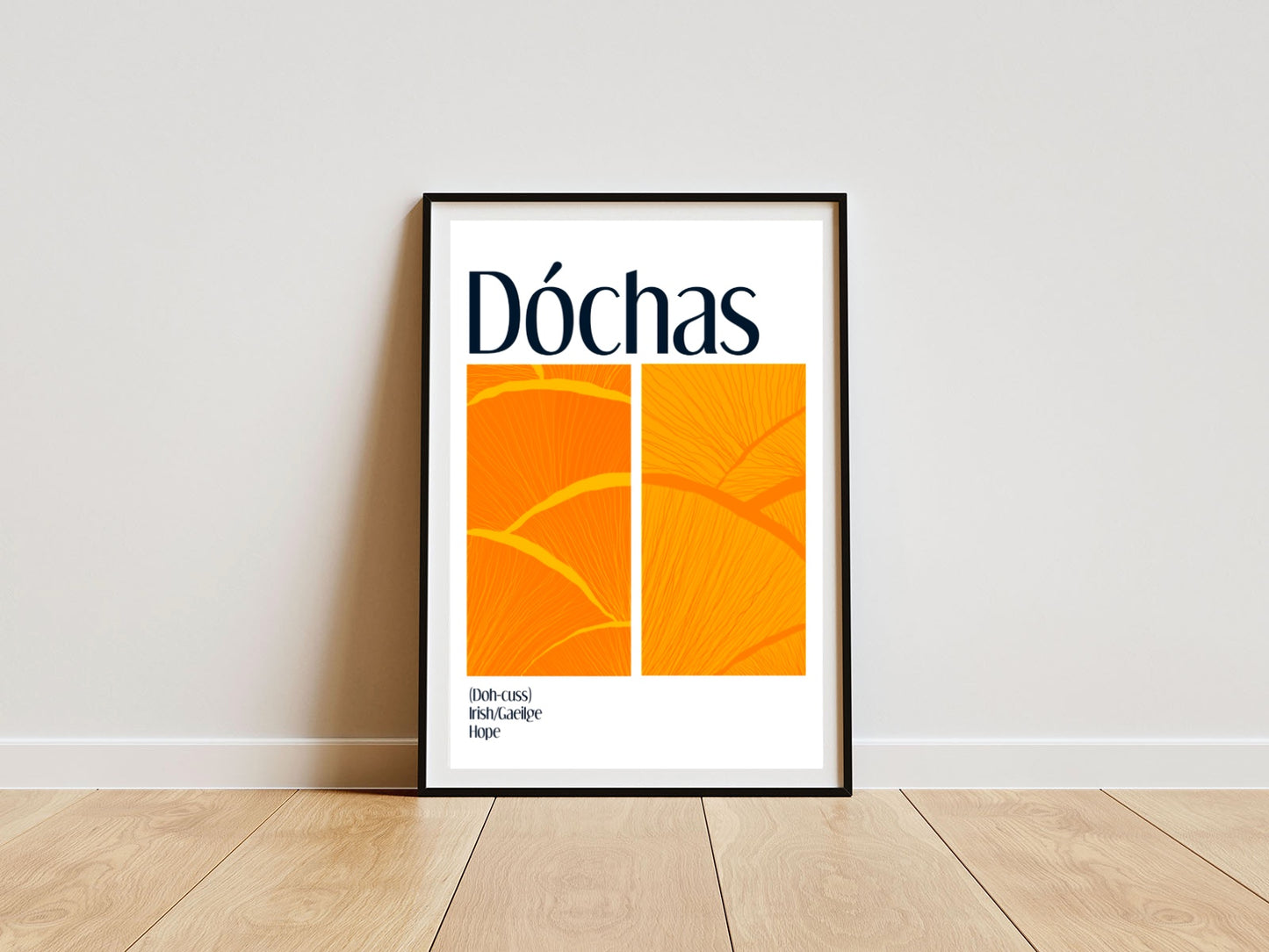 Dóchas / Hope - Irish Language Print