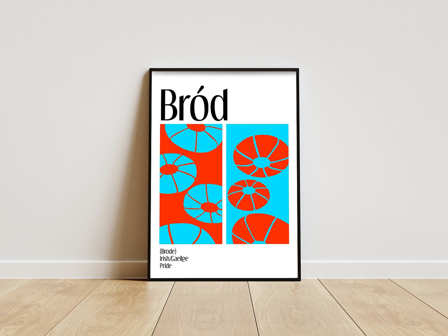 Bród / Pride - Irish Language Print