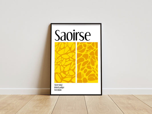 Saoirse / Freedom - Irish Language Print