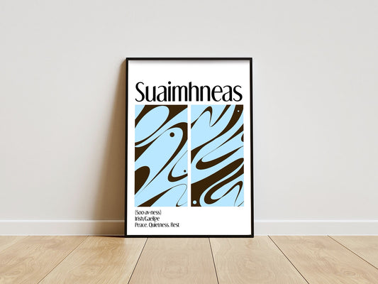 Suaimhneas / Rest - Irish Language Print